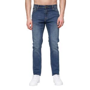 Henleys Mens Craze Comfort Straight Jeans / Stone Wash